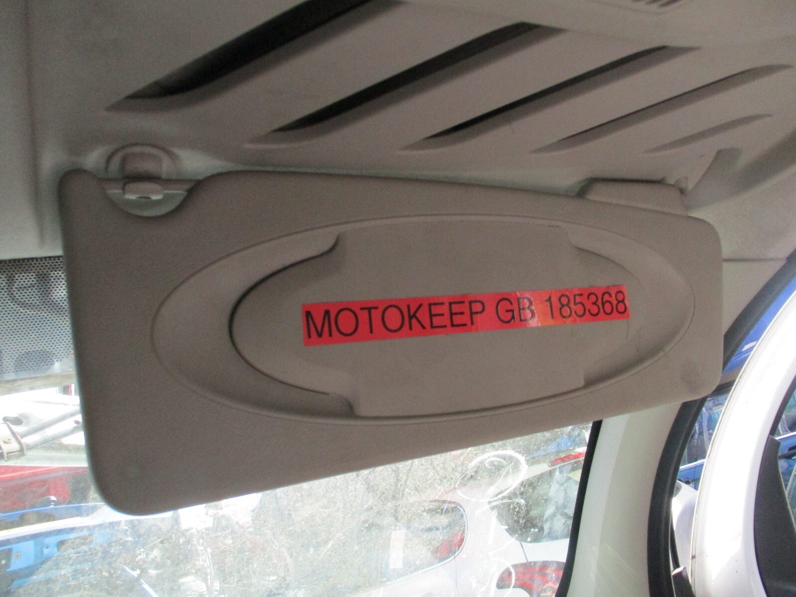 MERCEDES BENZ CITAN W415 2016 OS DRIVER SIDE FRONT INTERIOR SUN VISOR