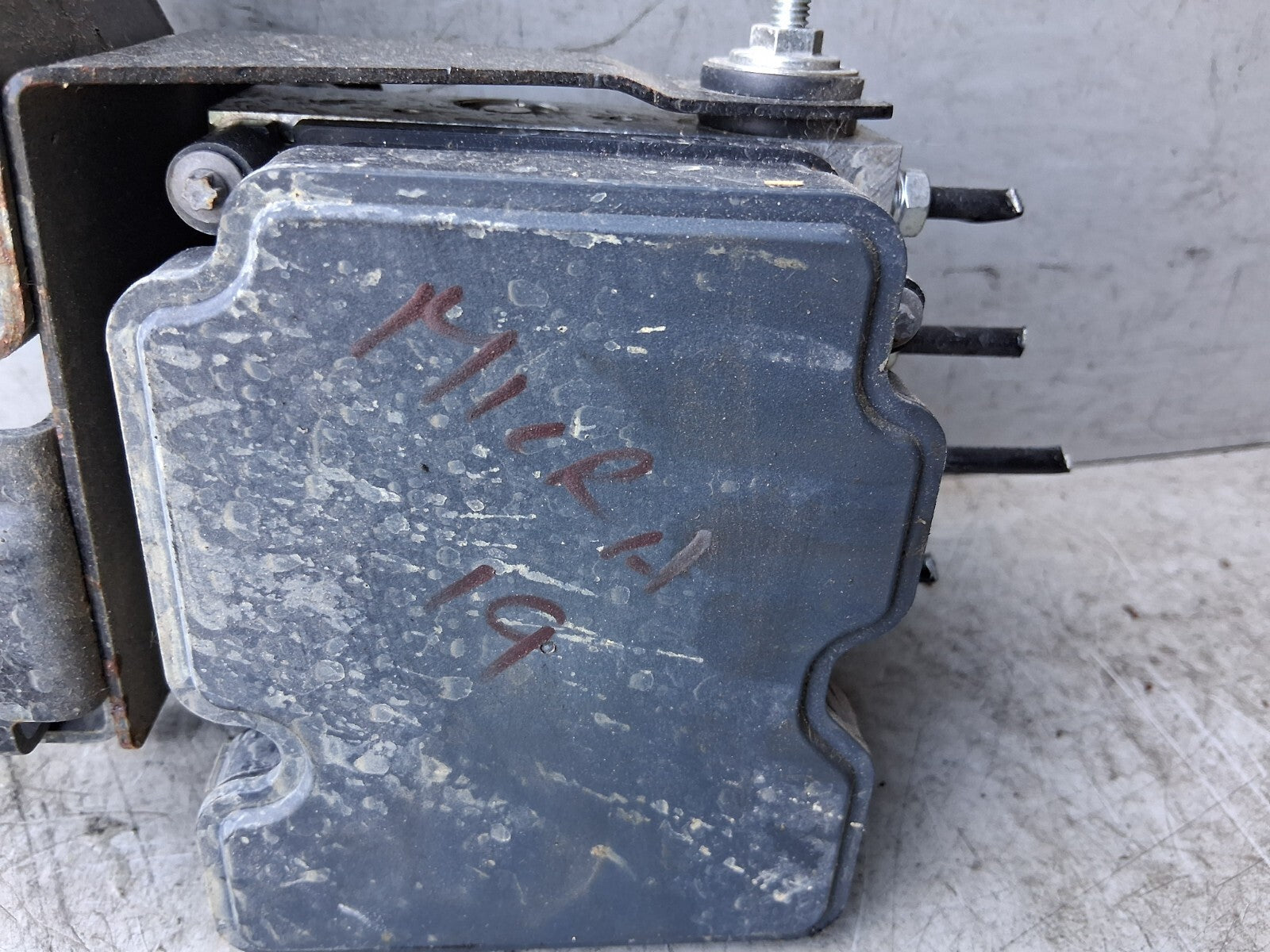 2019 NISSAN MICRA K14 0.9 PETROL ABS PUMP UNIT CONTROL MODULE 476605FP0A