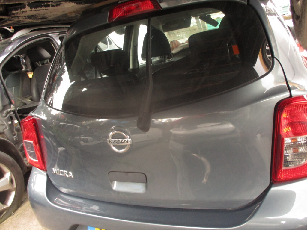 2016 NISSAN MICRA K13 5 DOOR HATCHBACK FACELIFT REAR BOOTLID TAILGATE GREEN FAA