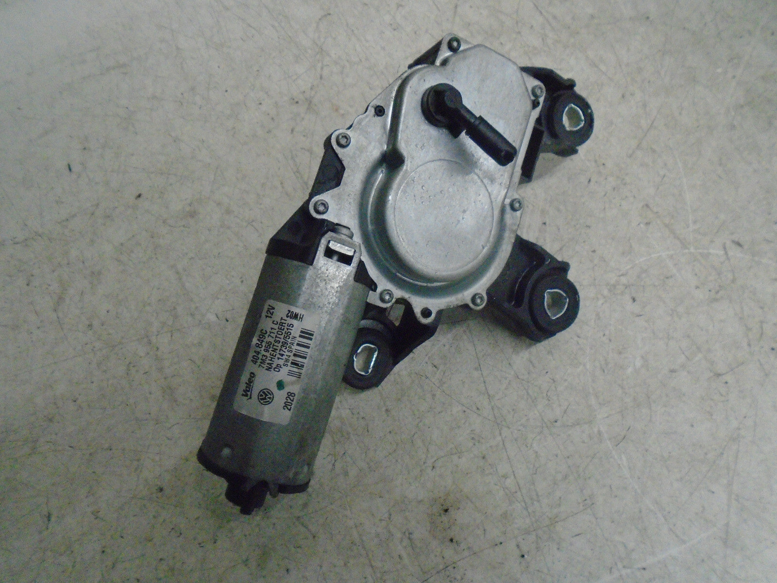 VW VOLKSWAGEN SHARAN 2006 REAR WINDSCREEM WIPER MOTOR MECH 7M3955711C