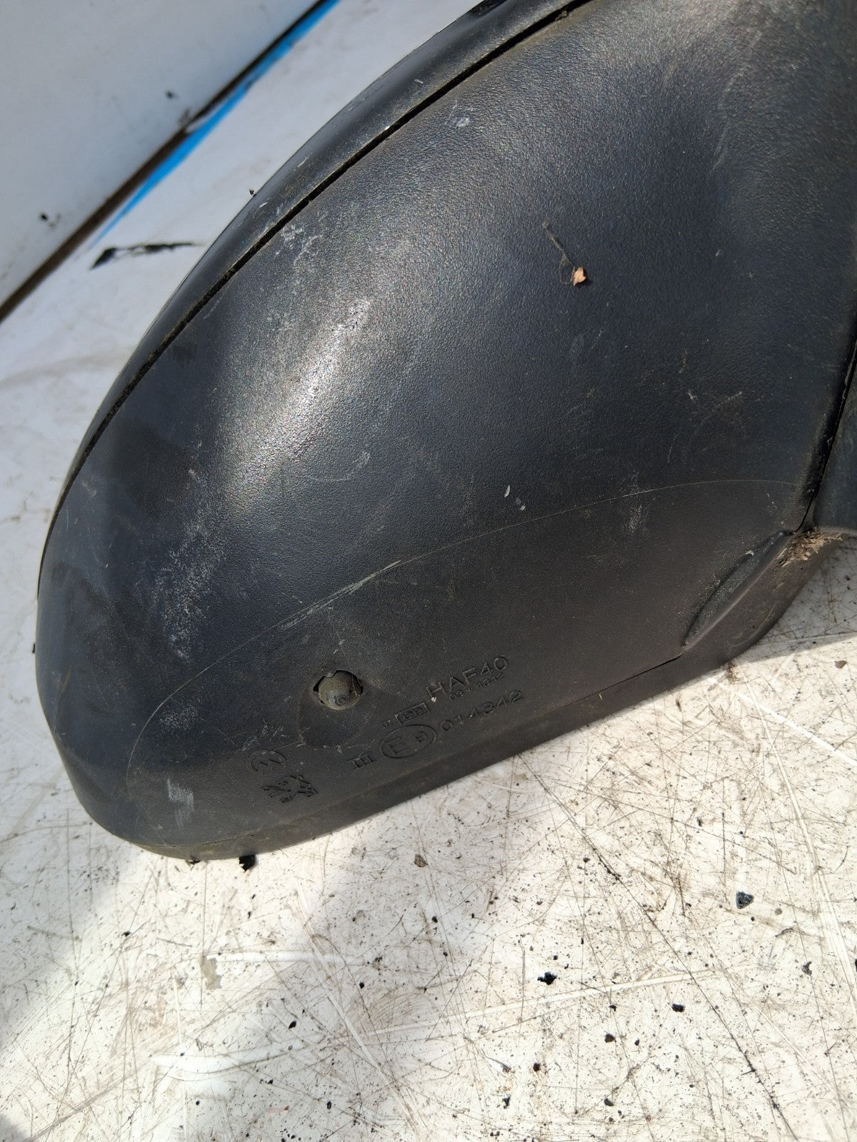 2010 PEUGEOT 207 OSF DRIVER SIDE FRONT RIGHT WING MIRROR 96806501XT
