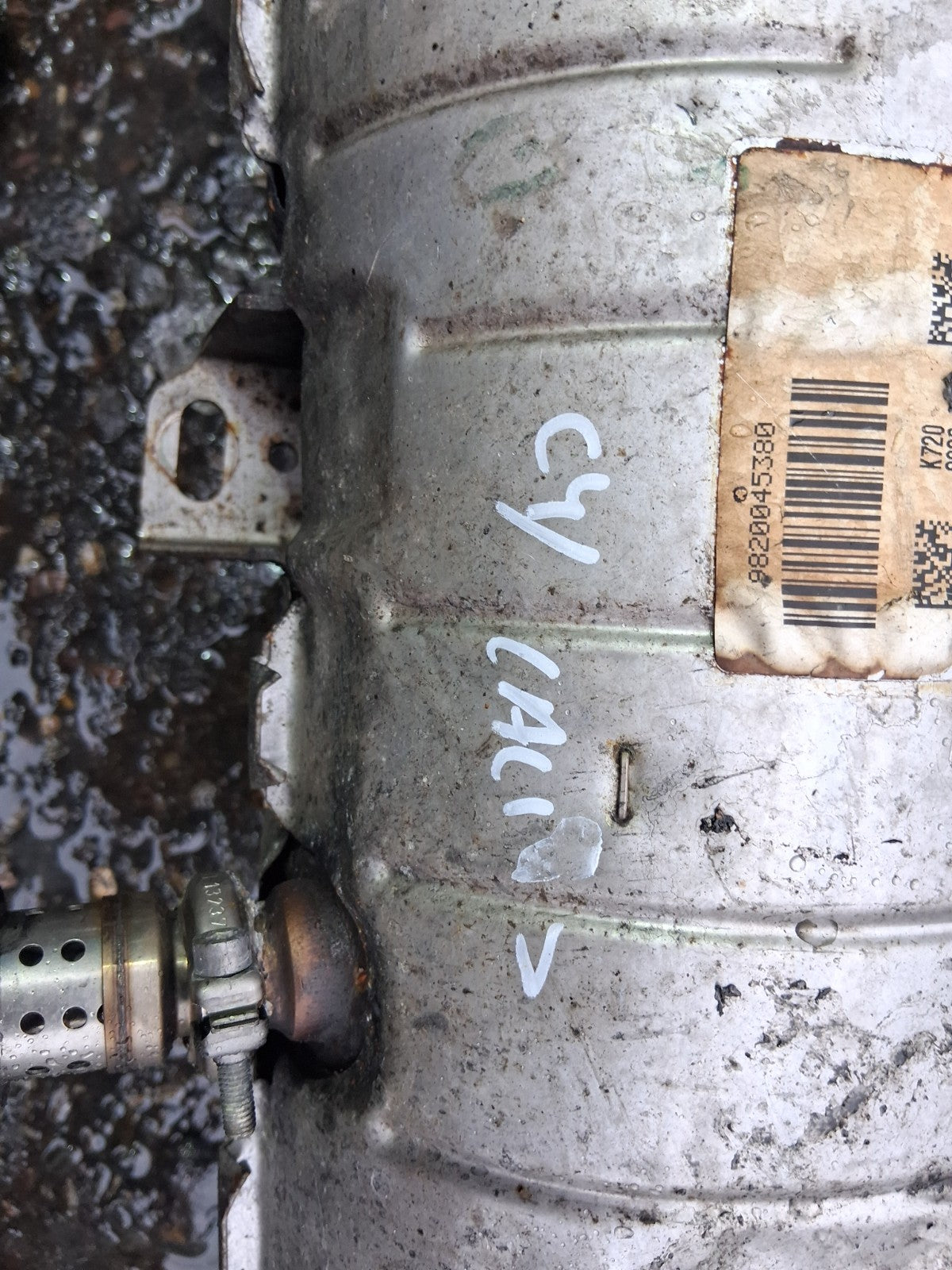 2019 CITROEN C4 CACTUS 1.5 DIESEL CAT DPF CATALYTIC CONVERTER 9820045380
