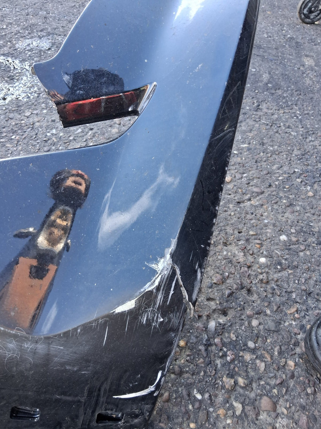 2023 PEUGEOT 208 FRONT BUMPER LOWER BUMPER DAMAGED 9828081180