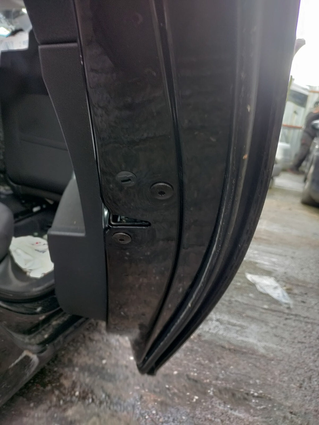 2017 VW VOLKSWAGEN GOLF MK7 OSR DRIVER SIDE REAR DOOR LOCK MECHANISM