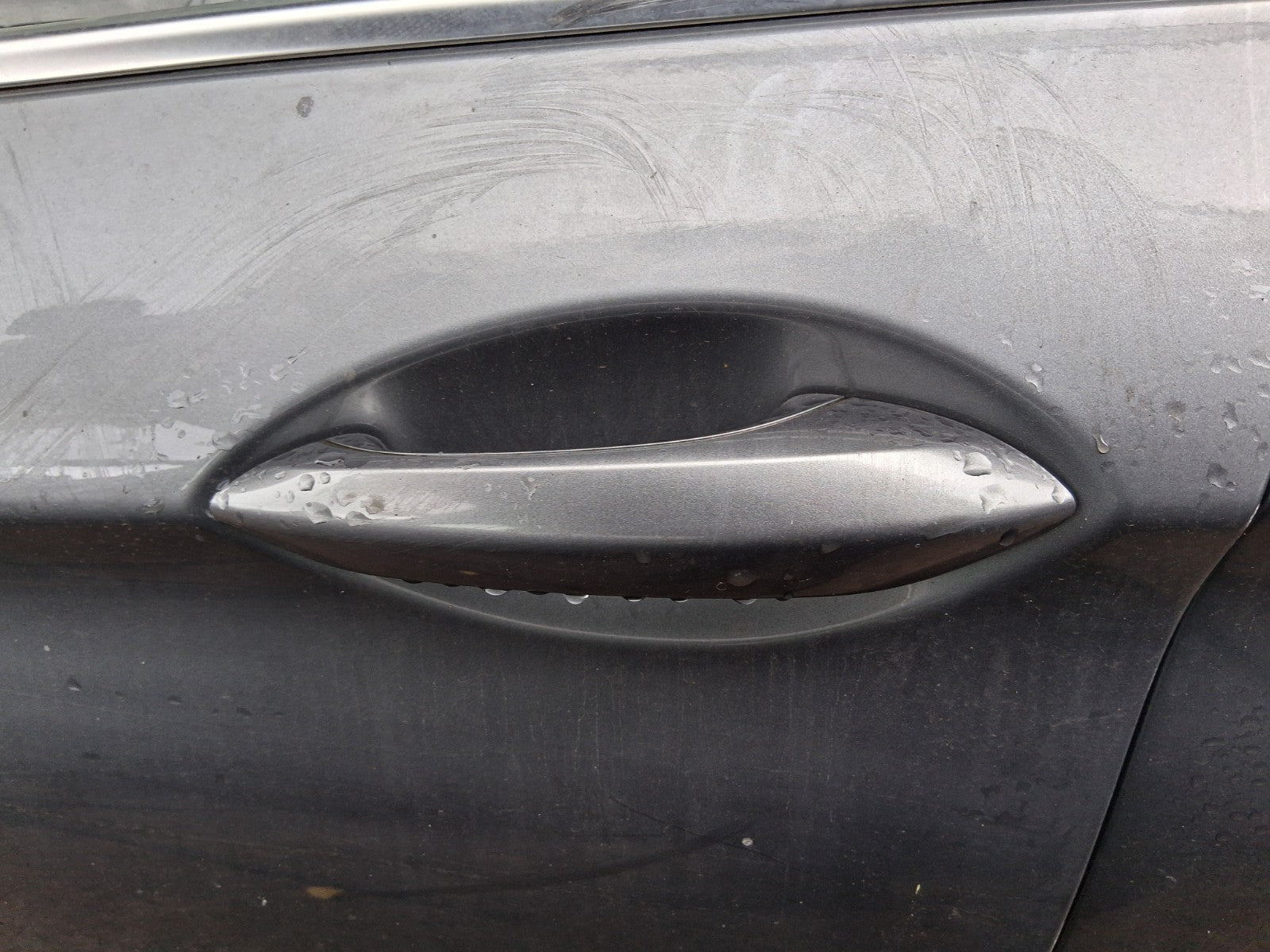 2010 BMW 5 SERIES F10 M SPORT NSF PASSENGER SIDE FRONT LEFT EXTERIOR DOOR HANDLE