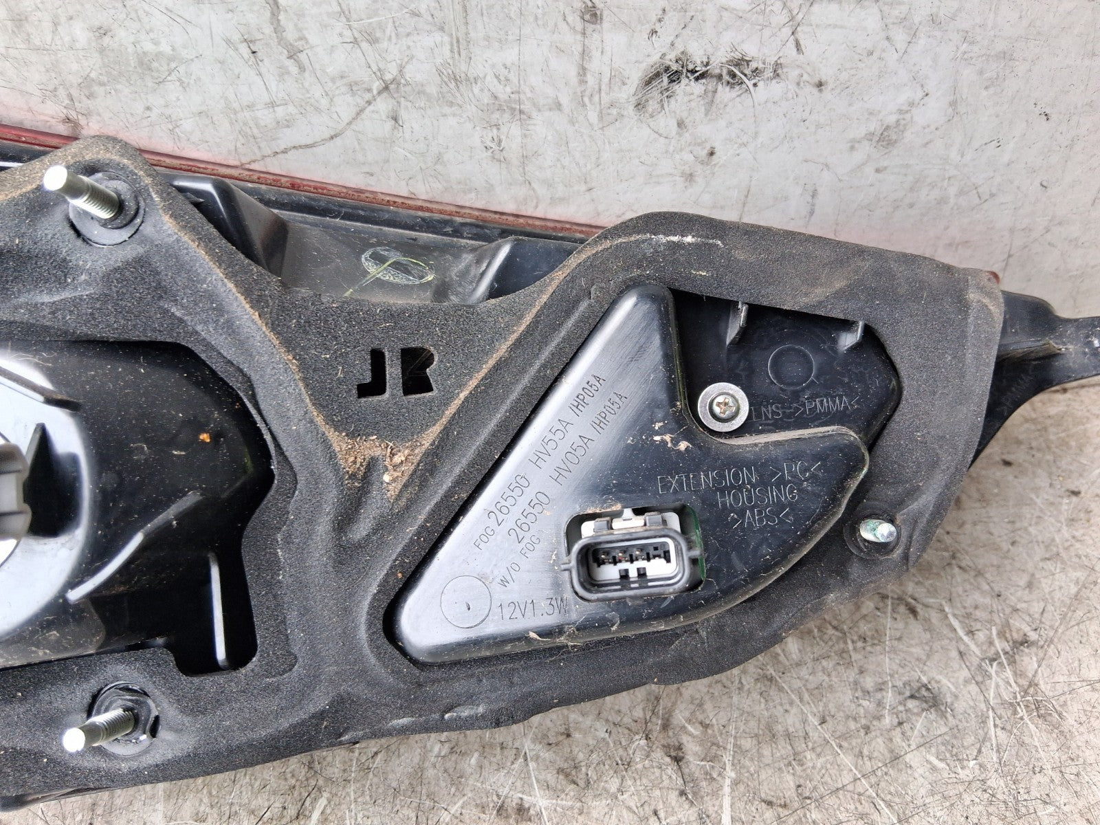 2020 NISSAN QASHQAI J11 MK2 FACELIFT OSR DRIVER SIDE INNER TAIL LIGHT 26550HV05A