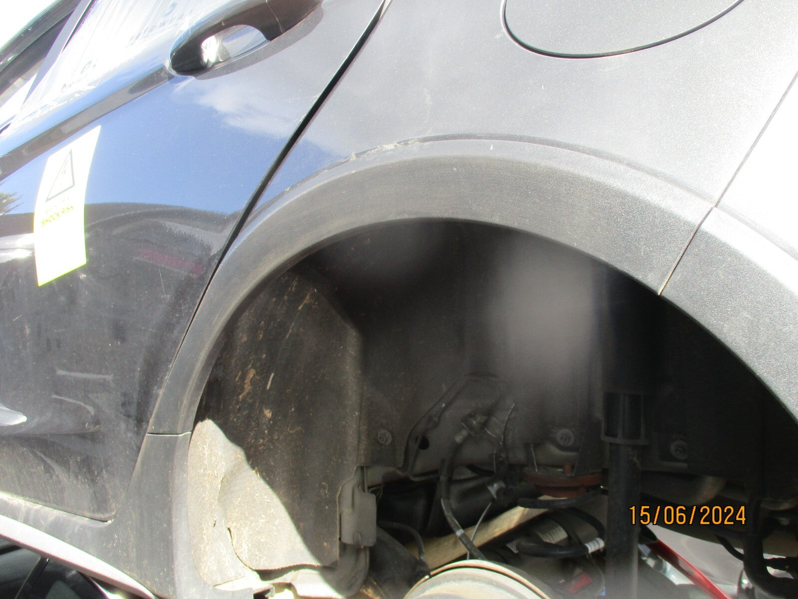 FORD FIESTA MK8 2023 NSR PASSENGER SIDE REAR WHEEL ARCH TRIM
