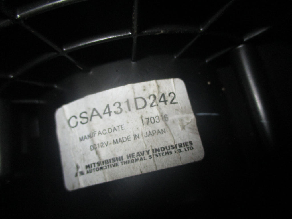 SUZUKI SWIFT 2020 1.0 PETROL BLOWER MOTOR FAN CSA432B020