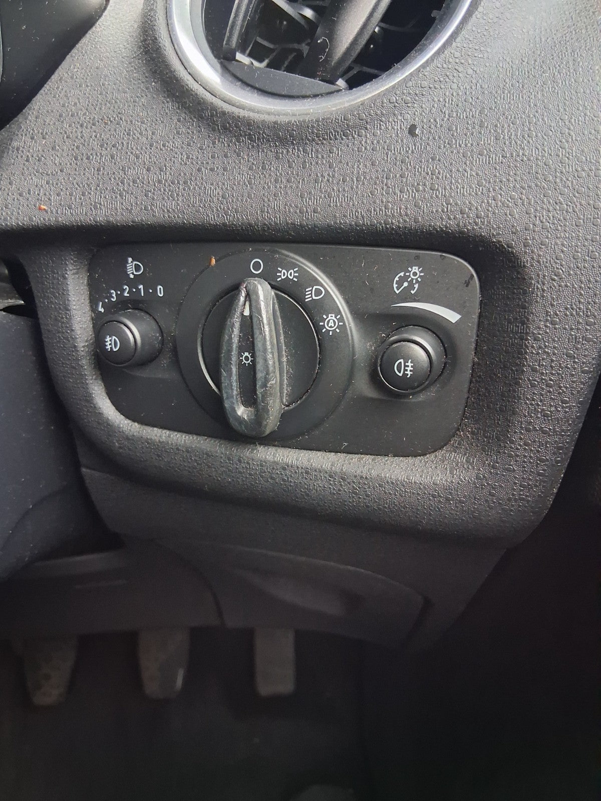 2014 FORD FIESTA MK7 HEADLIGHT ADJUSTER CONTROL SWITCH PANEL