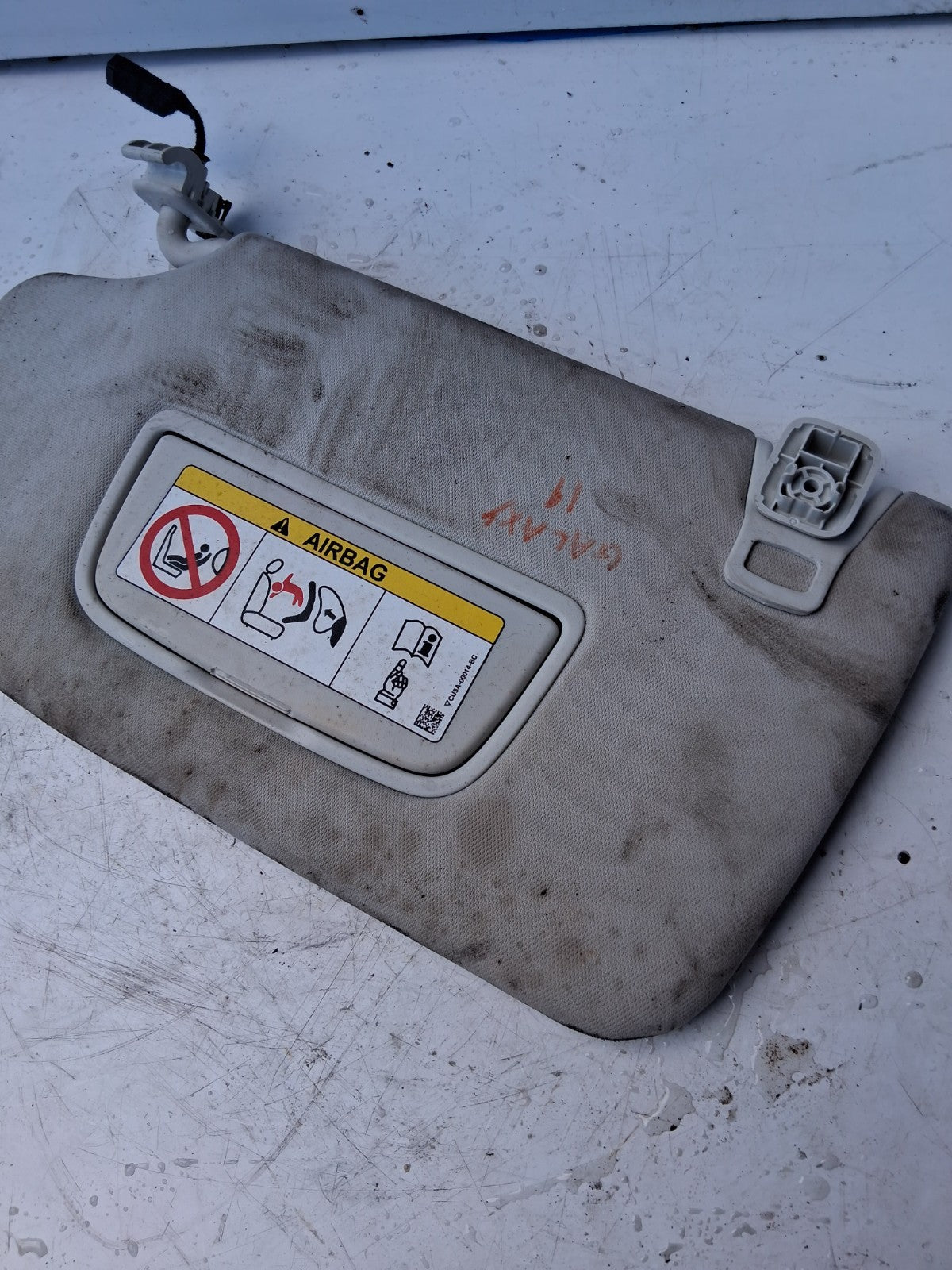 2019 FORD GALAXY MK4 NSF NEAR LEFT PASSENGER SIDE FRONT SUN VISOR