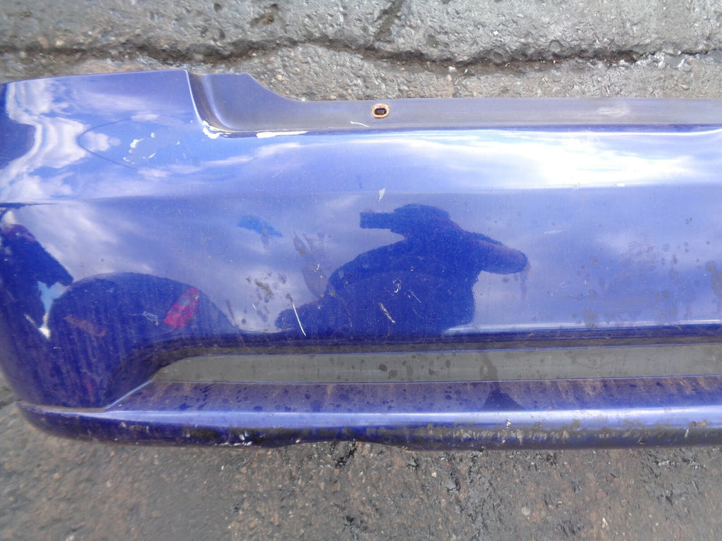 VAUXHALL ASTRA G MK4 COUPE 2003 REAR BACK BUMPER LOWER GRILL METALLIC BLUE