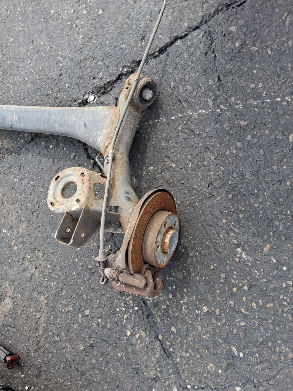 2017 AUDI A1 8X 3 DOOR REAR CALLIPER AXLE DISC TYPE