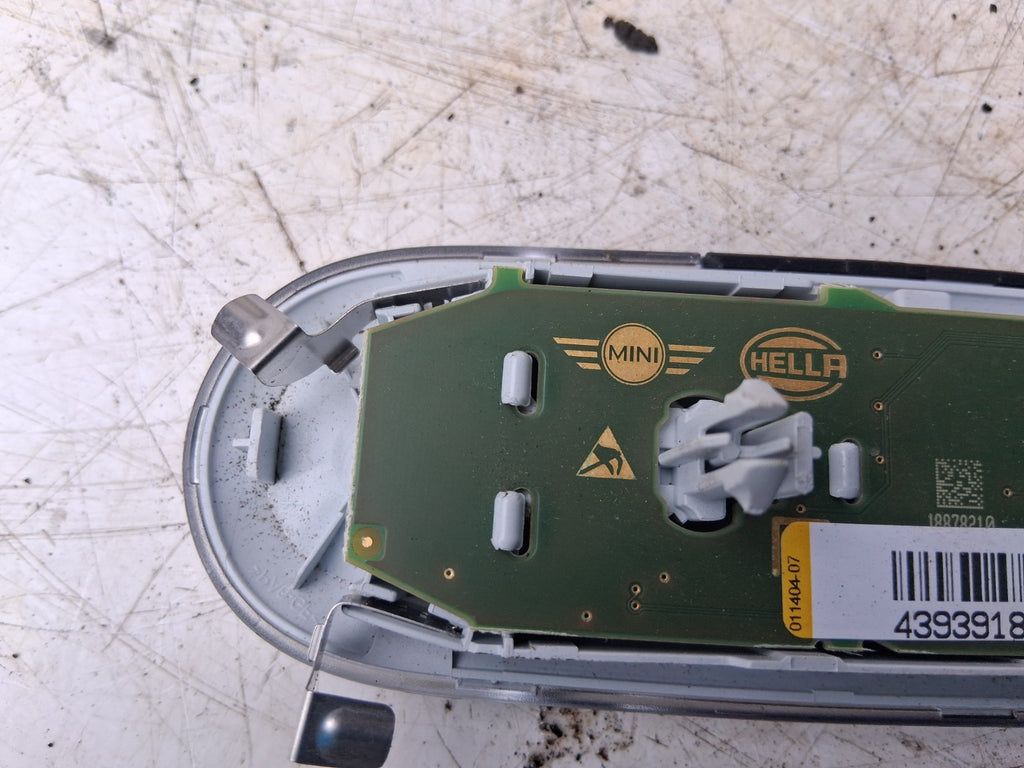 2021 BMW MINI COUNTRYMAN F60 INTERIOR ROOF READING COURTESY LIGHT 43939188807