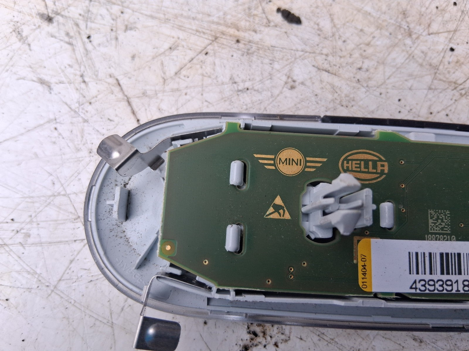 2021 BMW MINI COUNTRYMAN F60 INTERIOR ROOF READING COURTESY LIGHT 43939188807