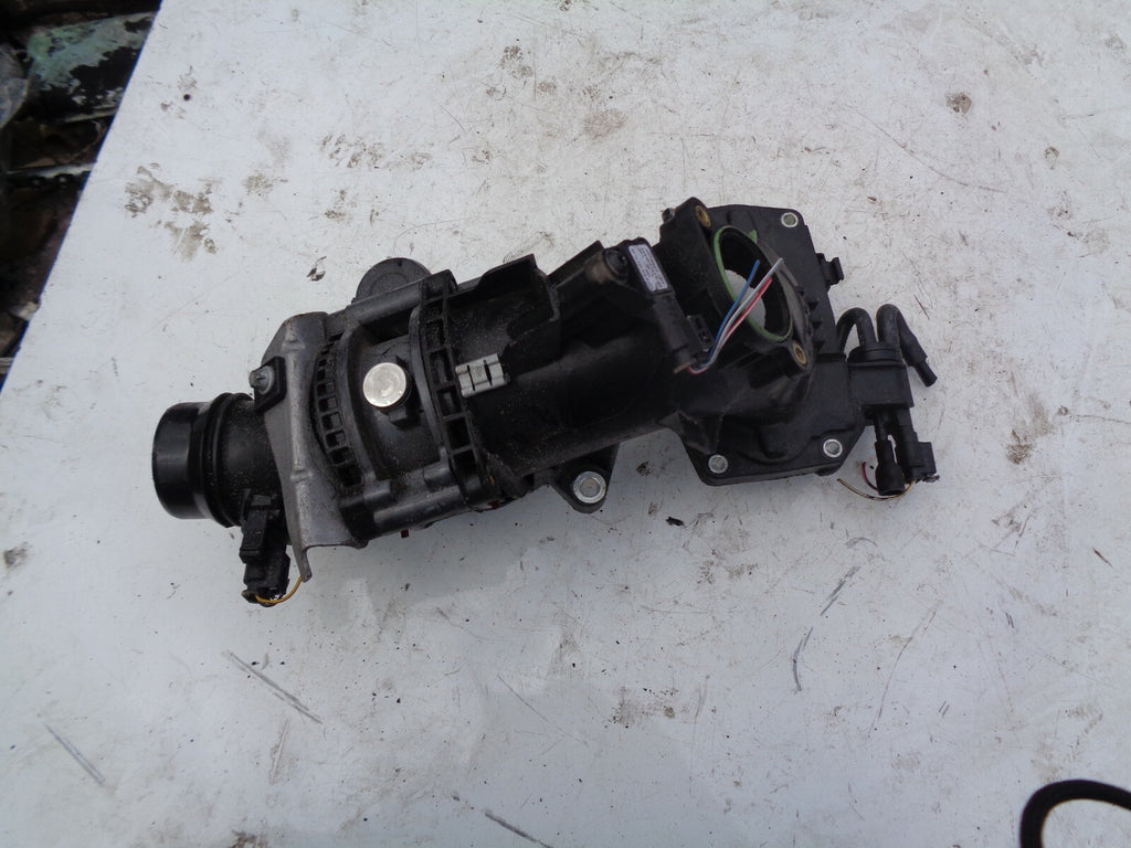 MERCEDES BENZ 2012 THROTTLE BODY AND INTERCOOLER PIPE A6510900470 A0101537428
