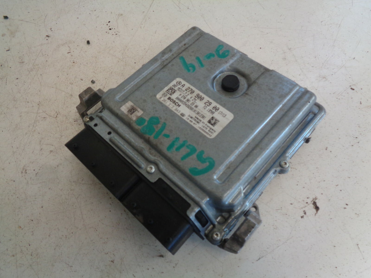 MERCEDES BENZ GLA 180 2019 1.3 PETROL ECU ENGINE CONTROL MODULE UNIT A2709002900