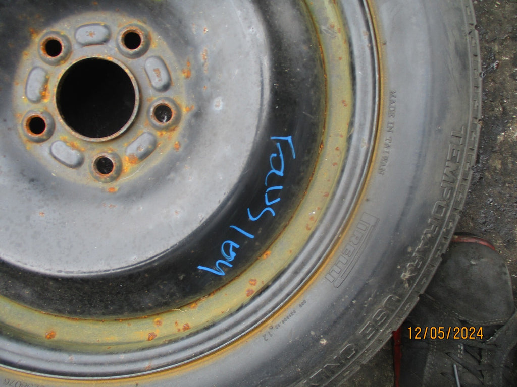 FORD FOCUS MK2 2007 SPACE SAVER WHEEL TYRE T125/85R16 125 85 16 INCH