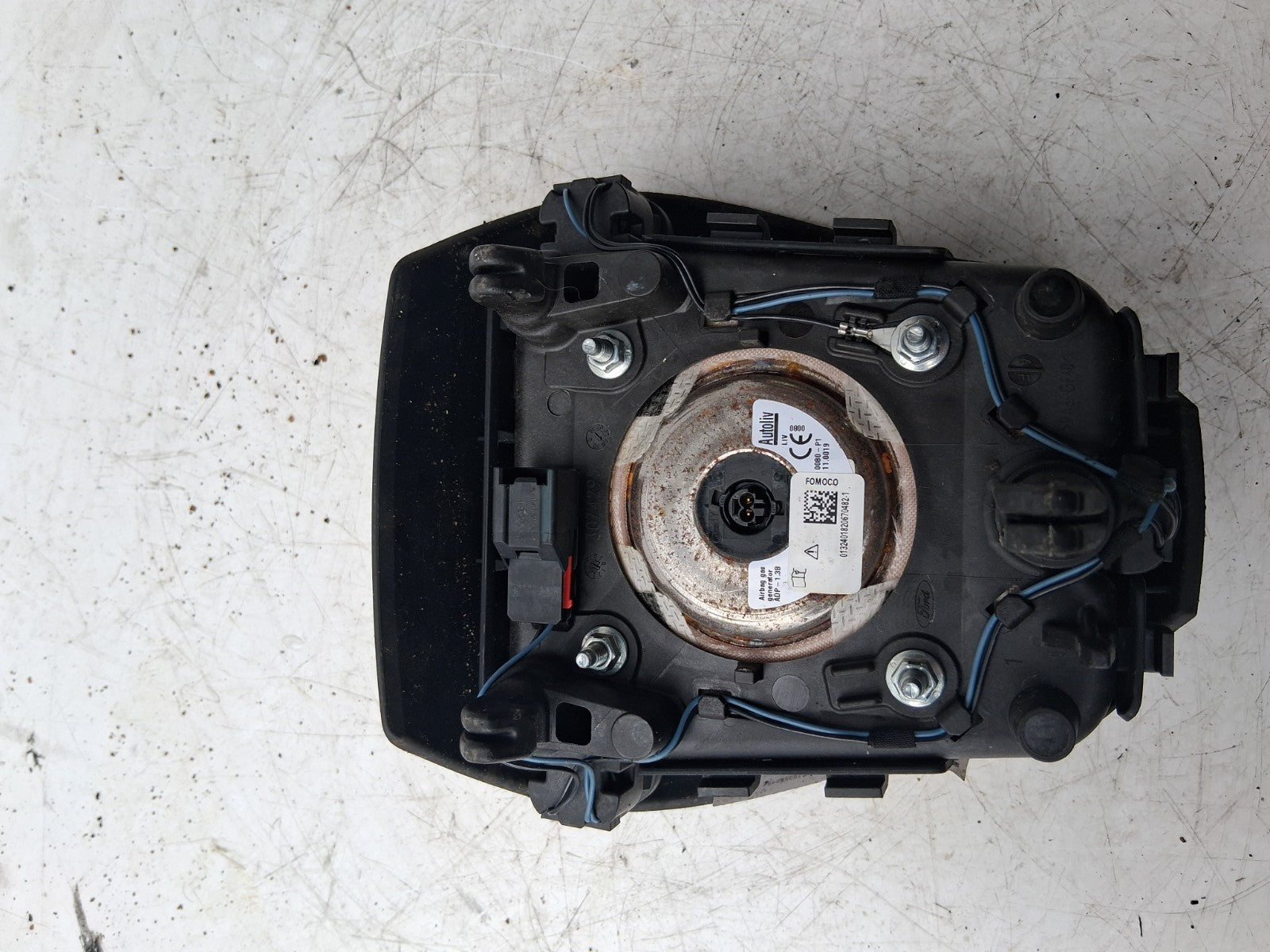 2016 FORD MONDEO MK5 STEERING WHEEL AIRBAG BLACK 3074295