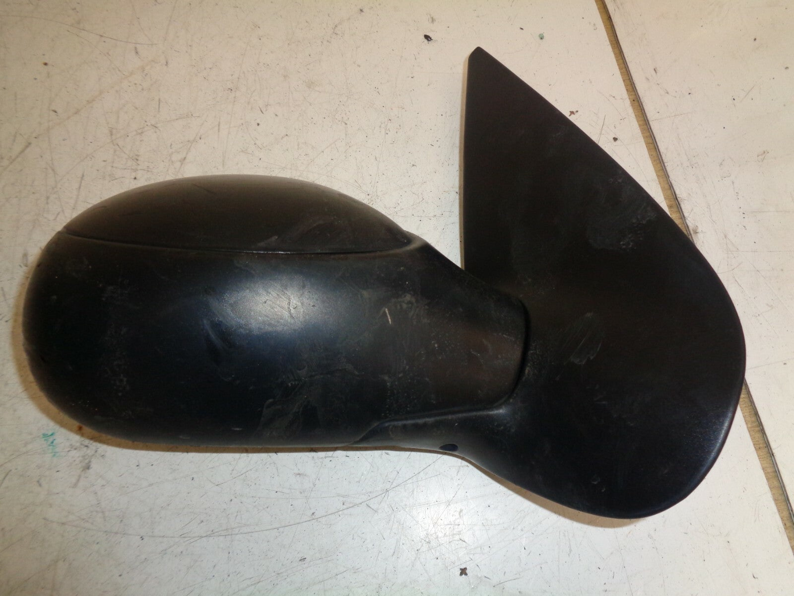 PEUGEOT 206 2001 OS DRIVER SIDE WING MIRROR BLACK