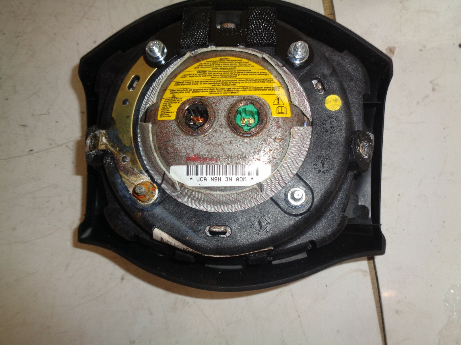 BMW MINI R50 R52 R53 STEERING WHEEL AIRBAG UNIT 6760366