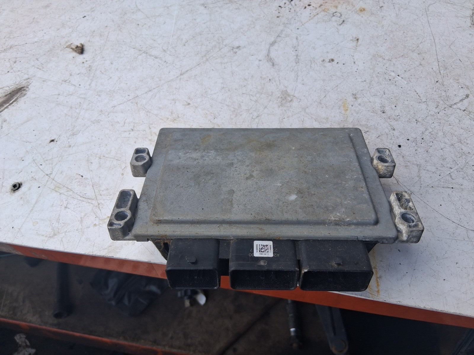 2017 FORD KA + PLUS ENGINE ECU CONTROL MODULE G1B512A650AD