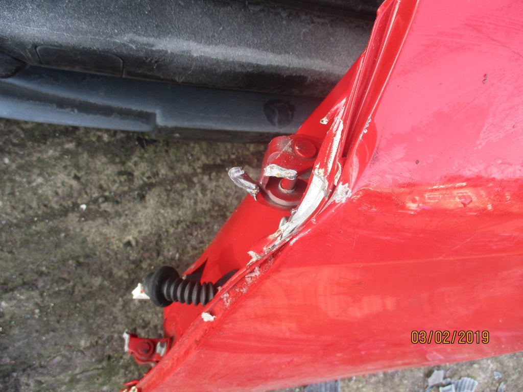 TOYOTA AYGO AB40 MK2 NSR PASSENGER SIDE REAR DOOR DAMAGED 5 DOOR SUPER RED 3P0