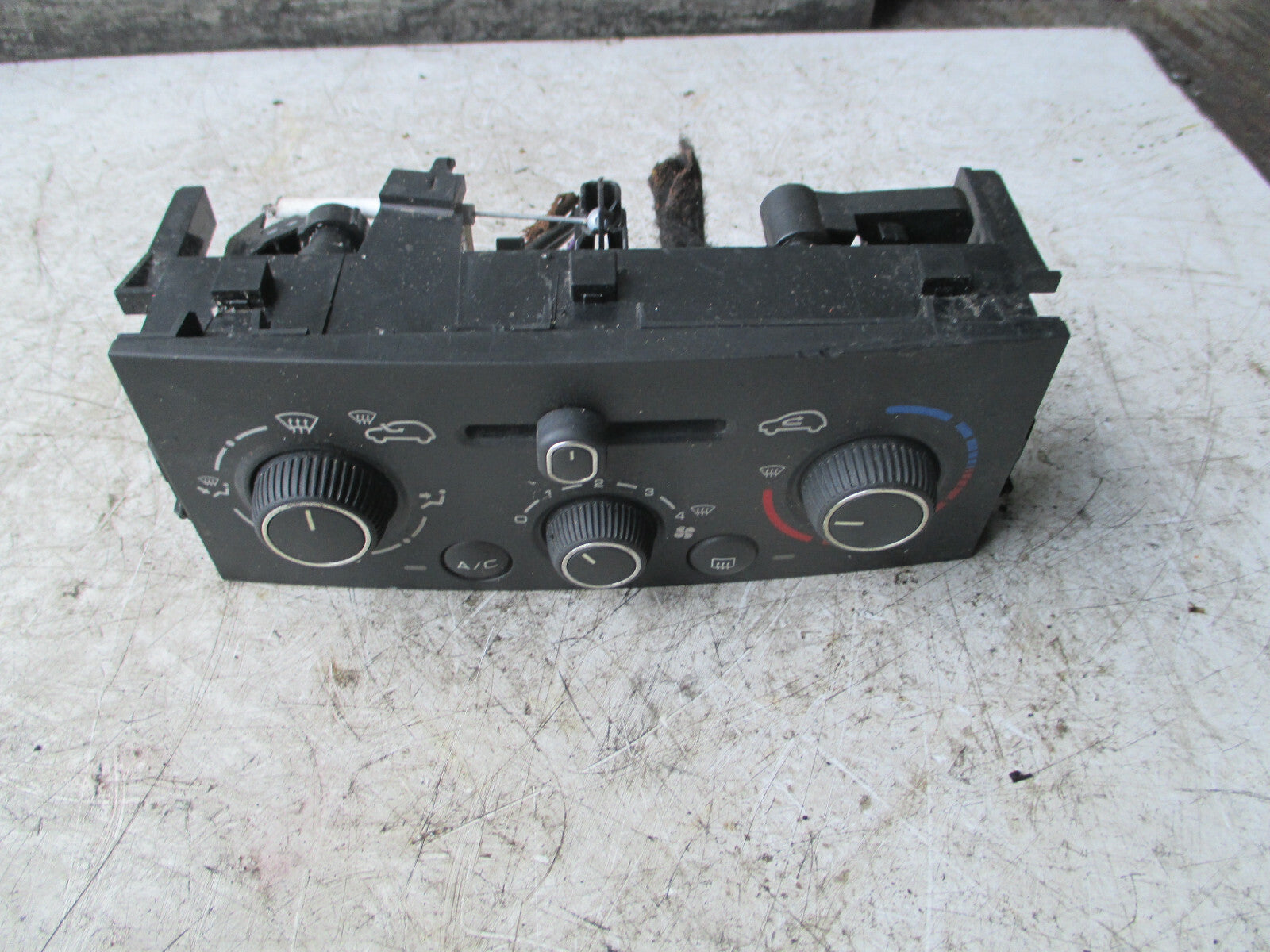 PEUGEOT 207 CC 2008 HEATER AC CLIMATE CONTROL SWITCH PANEL