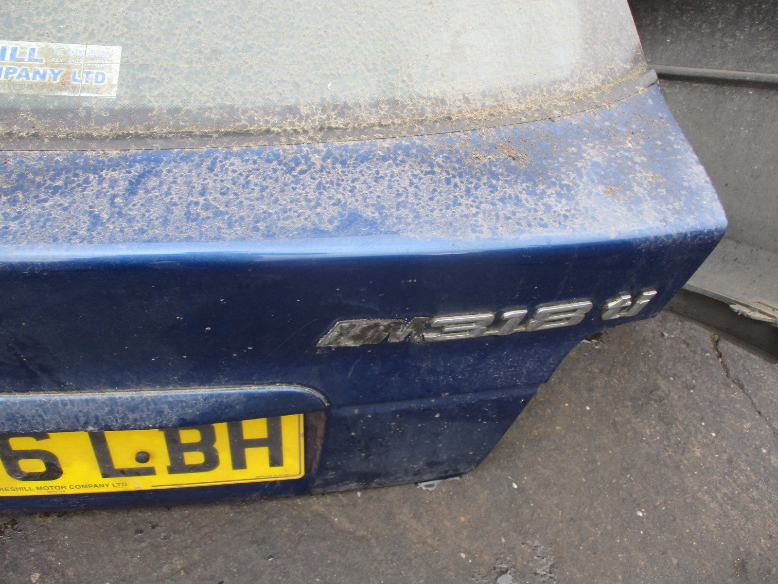 BMW 3 SERIES E46 1999 REAR TAILGATE BOOT LID HATCHBACK GLASS WIPER MOTOR BLUE