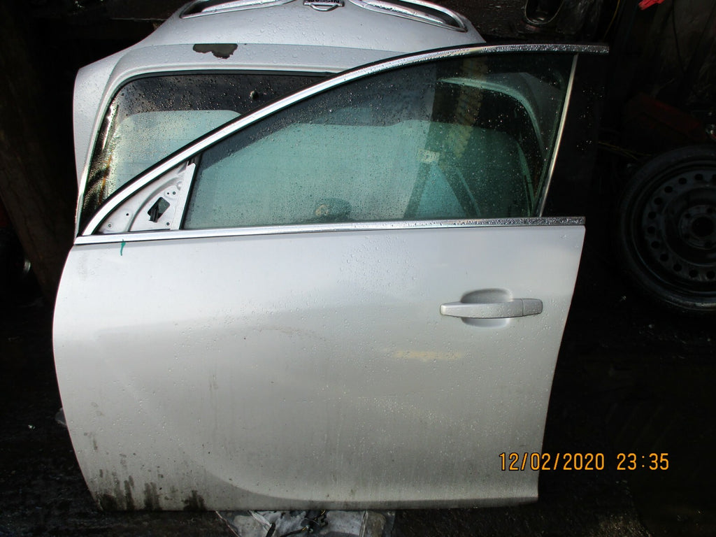 VAUXHALL INSIGNIA A 2012 NSF PASSENGER SIDE FRONT DOOR GLASS WINDOW MOTOR SILVER