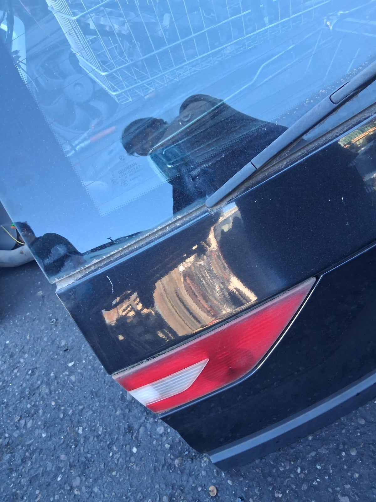 2004 BMW X3 E83 COMPLETE REAR TAILGATE BOOTLID BLACK