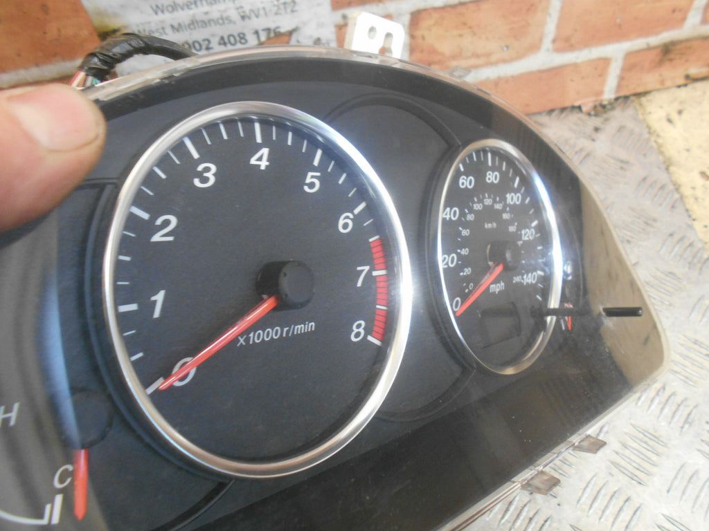 MAZDA 6 GG 2003 1.8 CLOCKS SPEEDO INSTRUMENT CLUSTER JPGJ8RC