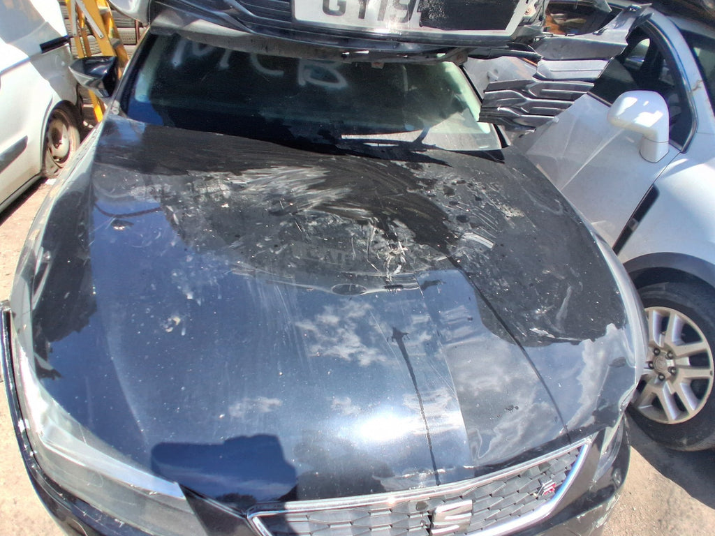 2015 SEAT LEON FR MK3 FRONT BONNET HOOD PANEL MIDNIGHT BLACK LY9T