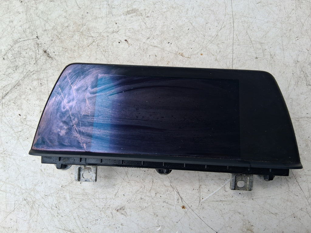2014 BMW 3 SERIES F31 DASHBOARD SAT NAV DISPLAY SCREEN 9292247
