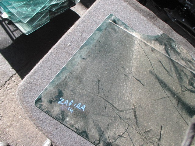 2014 VAUXHALL ZAFIRA C NS PASSENGER SIDE WINDOW GLASS