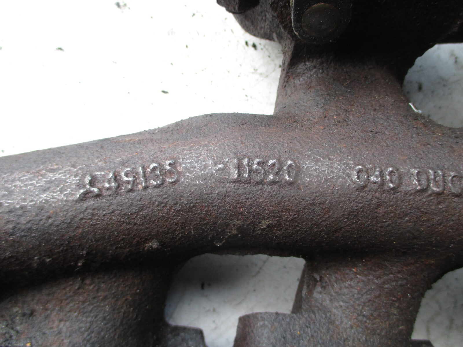 FORD TRANSIT VAN 2005 DIESEL TURBO TURBOCHARGER MANIFOLD 4913511520 090LD 650977