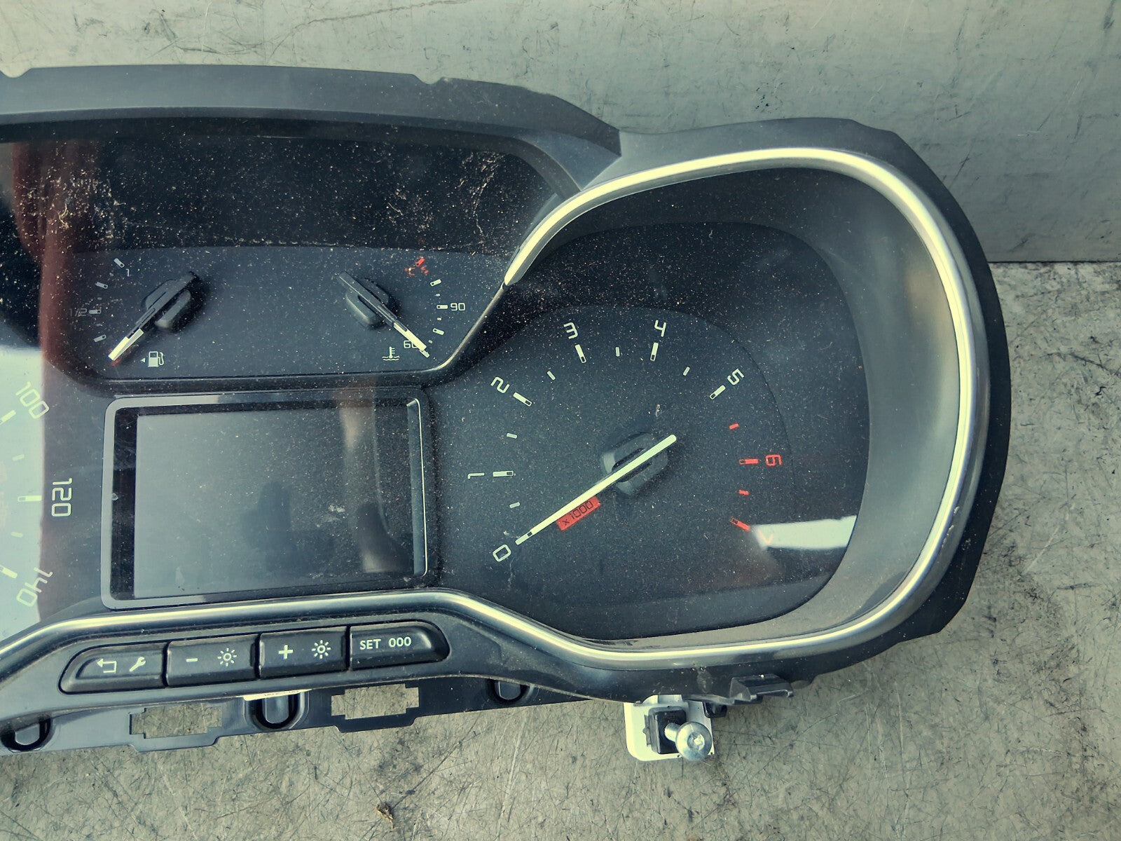 2023 CITROEN BERLINGO MK3 MANUAL SPEEDOMETER INSTRUMENT CLUSTER 9849348480