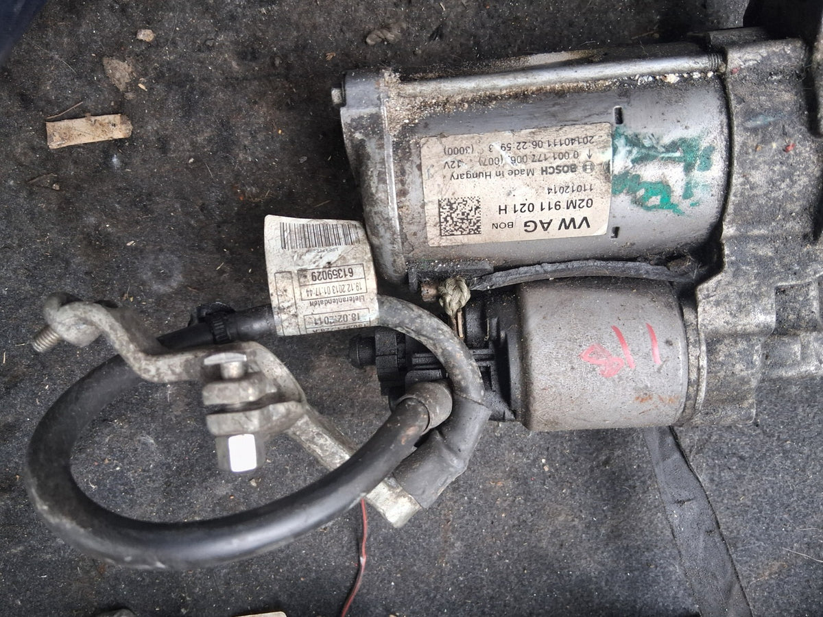 SKODA FABIA MK2 5J 2014 1.2 PETROL STARTER MOTOR 02M911021H