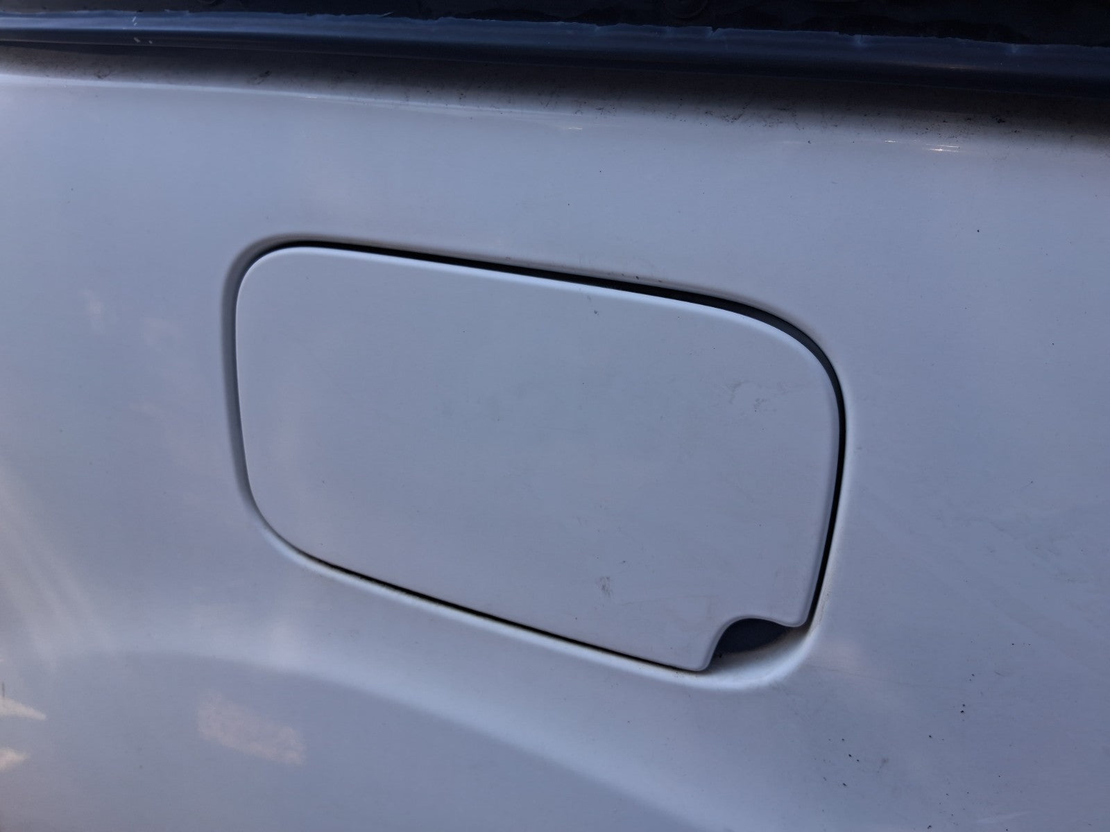 2015 PEUGEOT PARTNER MK2 FUEL FILLER FLAP WHITE