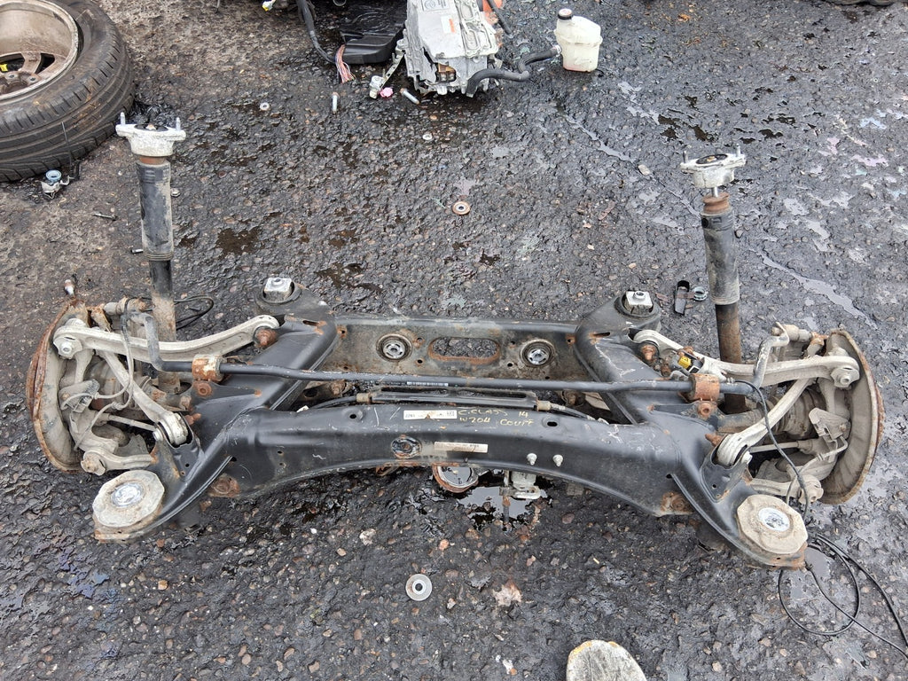 2014 MERCEDES BENZ C CLASS W204 2.1 DIESEL REAR AXLE HUB SHOCK DISC 2073509702