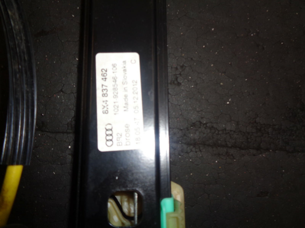 AUDI A1 SPORTBACK 8X 2015 DRIVER SIDE FRONT WINDOW REGULATOR AND MOTOR 8X4837462