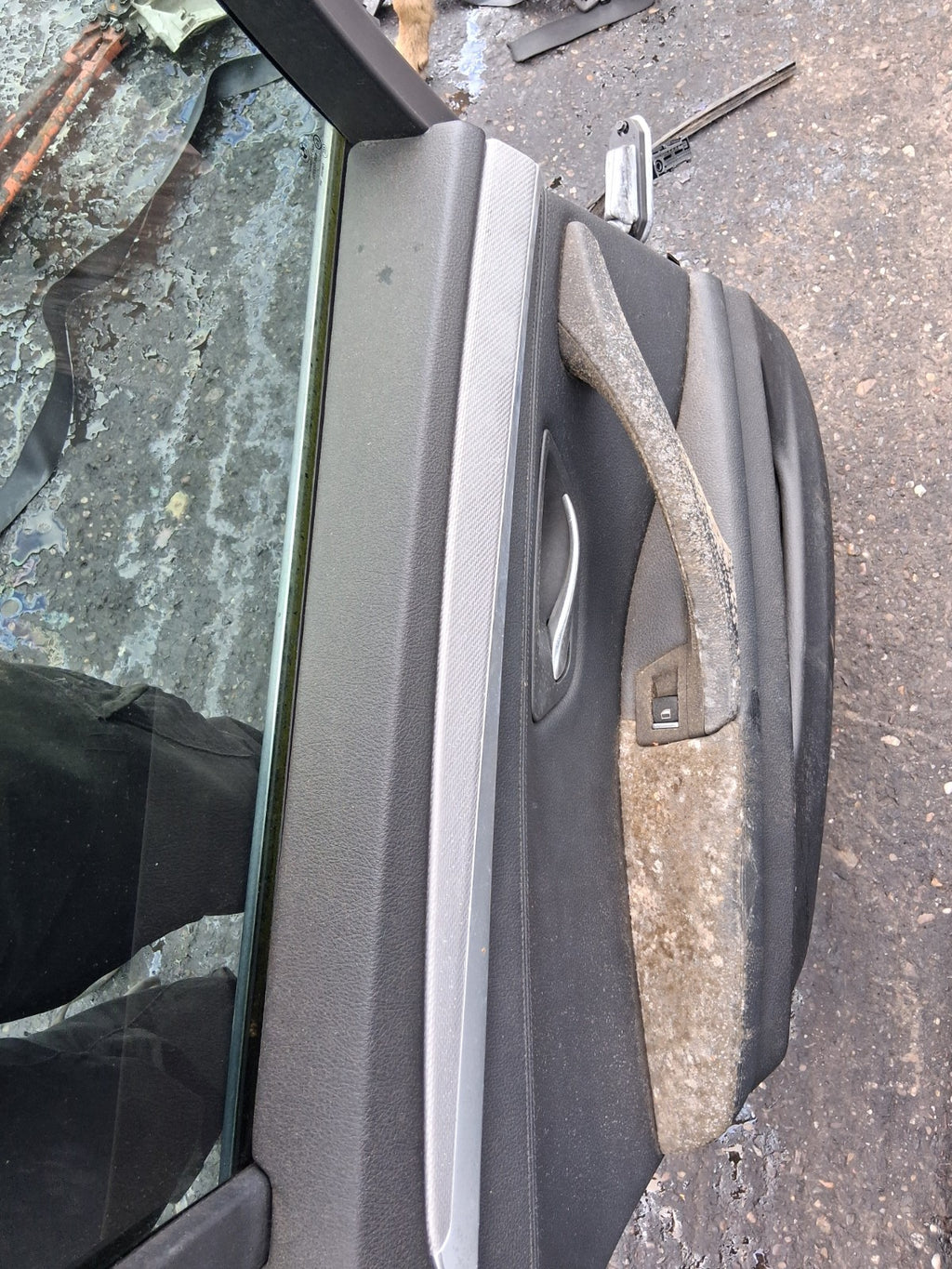 2010 BMW 5 SERIES F10 NSR PASSENGER SIDE REAR COMPLETE DOOR SPACE GREY A52