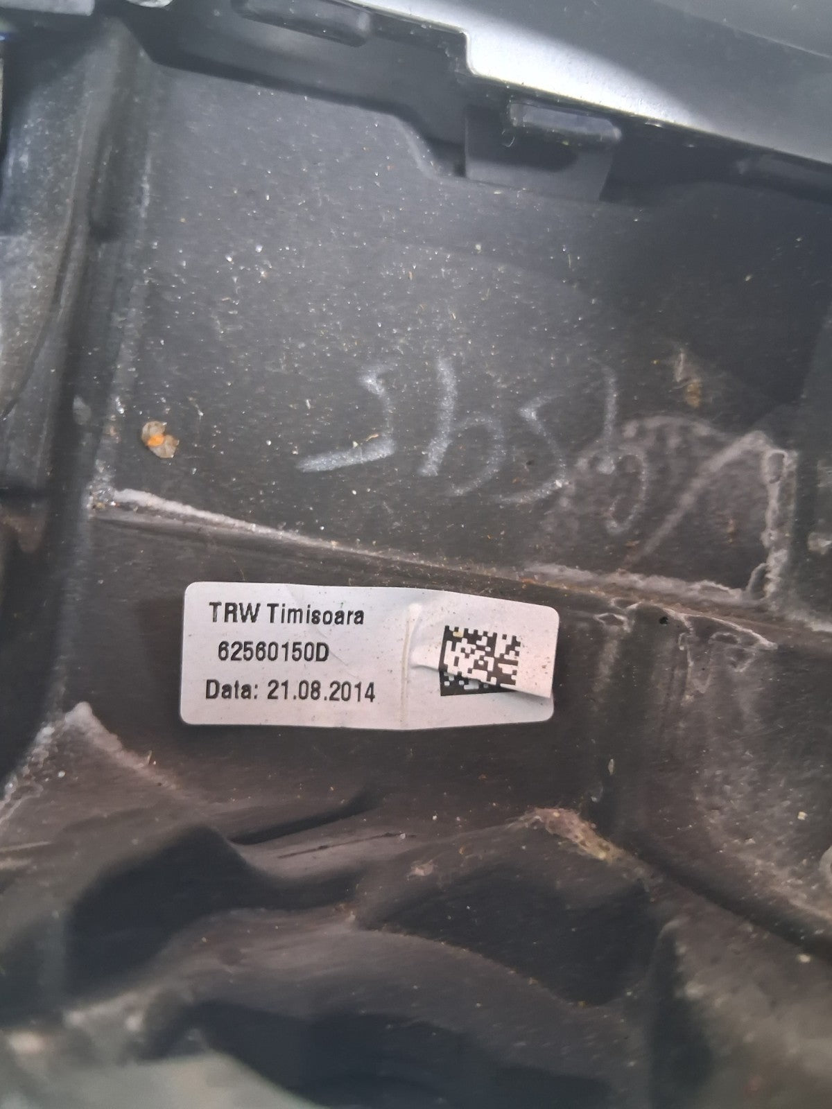 BMW 1 SERIES F20 2015 MULTIFUNCTIONING STEERING WHEEL 62560184D