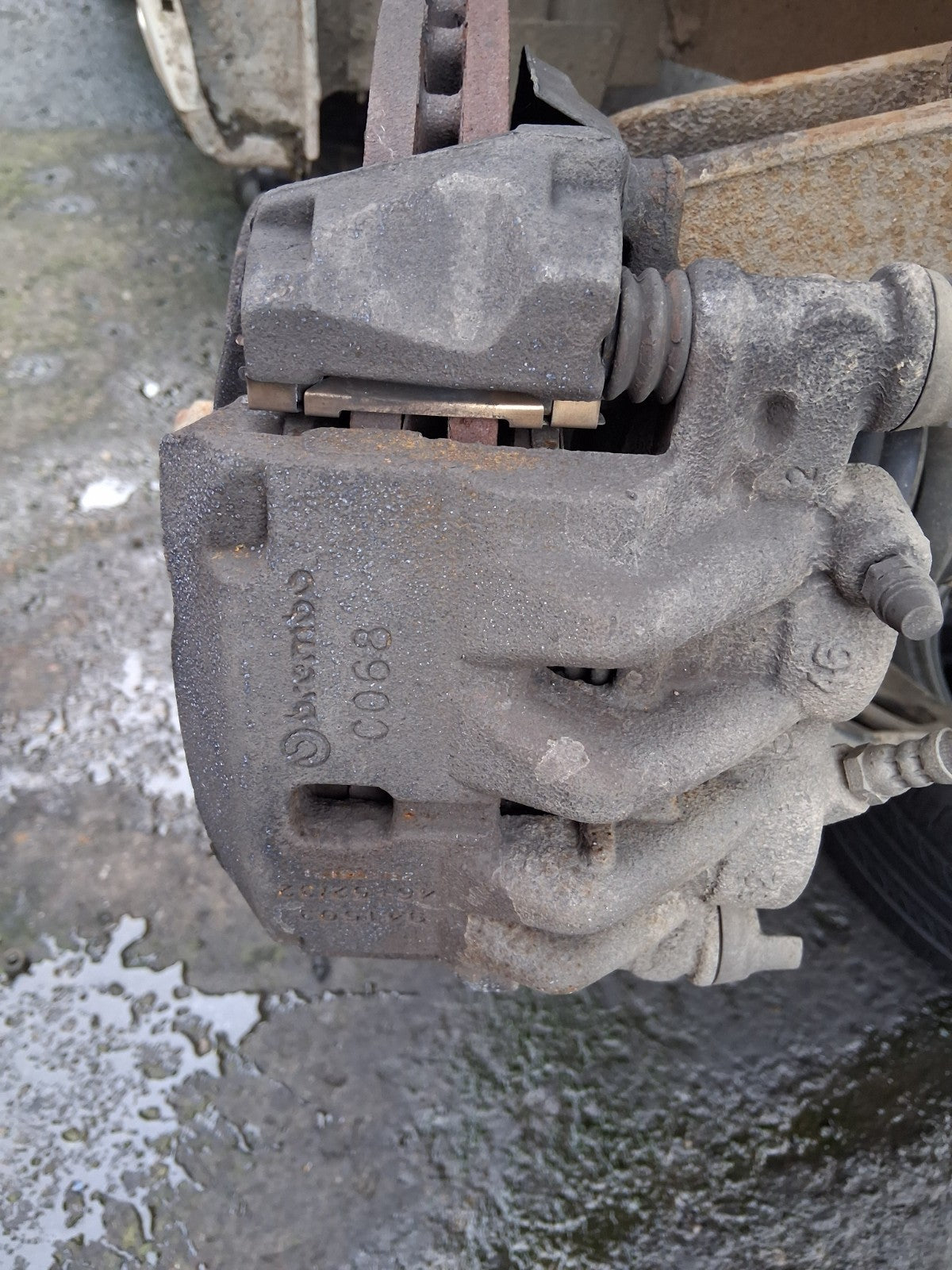 2023 FIAT DUCATO MK3 2.2 DIESEL OSF DRIVER SIDE FRONT COMPLETE SUSPENSION LEG