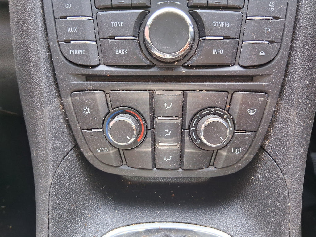 2016 VAUXHALL MERIVA B MK2 AC HEATER CLIMATE CONTROL SWITCH PANEL