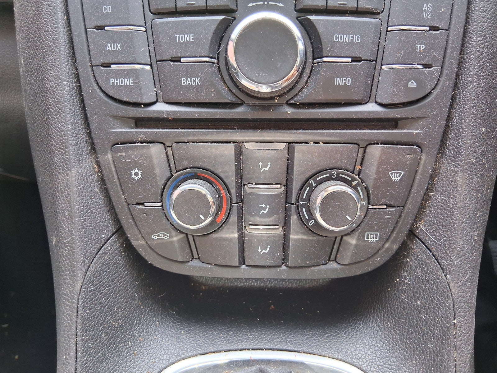 2016 VAUXHALL MERIVA B MK2 AC HEATER CLIMATE CONTROL SWITCH PANEL