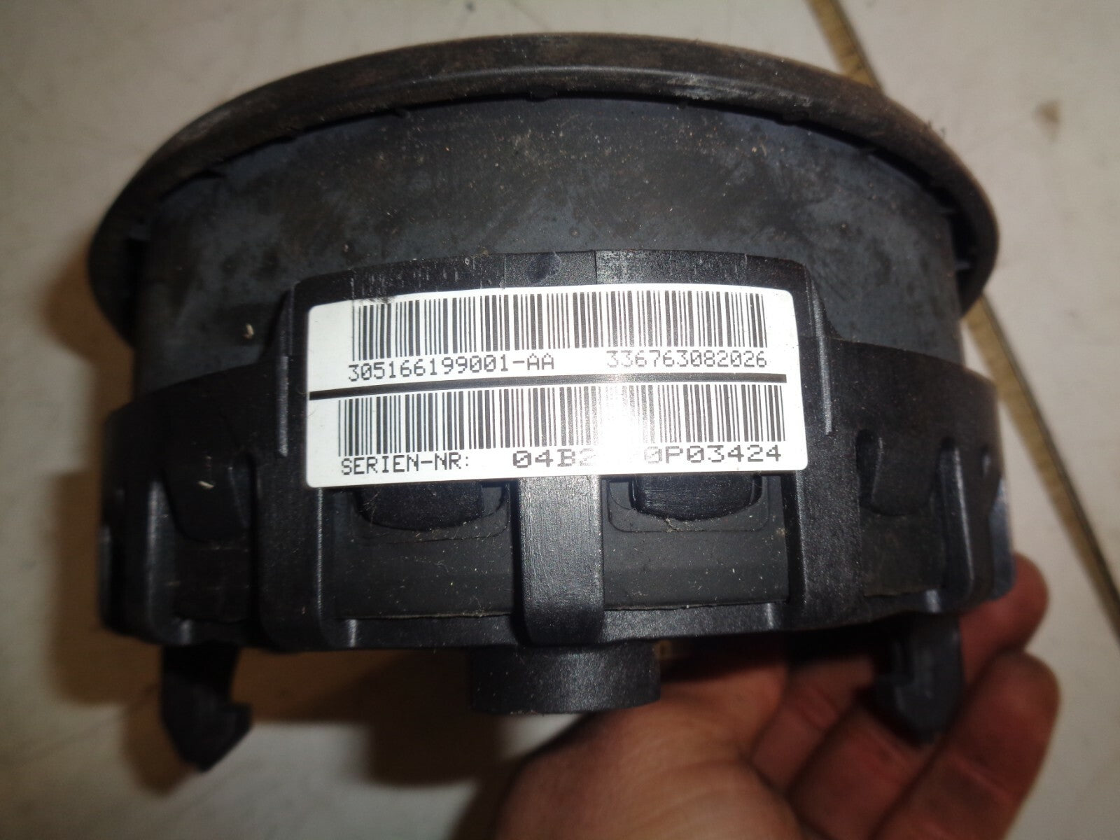 BMW E81 E82 E87 E88 E90 E91 E92 E93 M SPORT STEERING WHEEL AIRBAG 66199001