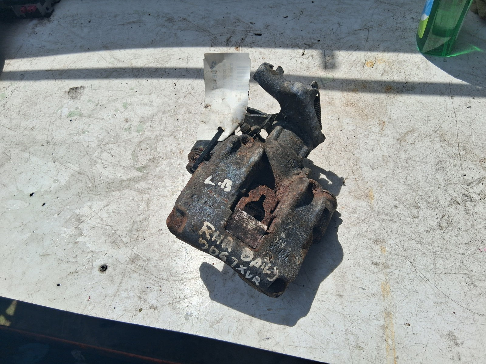 2015 IVECO DAILY MK5 OSR DRIVER SIDE REAR RIGHT BRAKE CALIPER