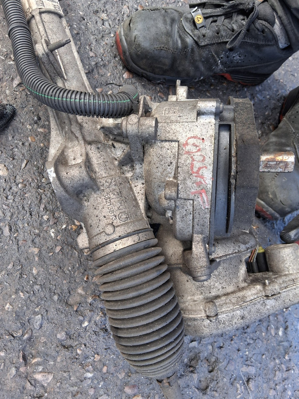 VAUXHALL CORSA F 2021 1.2 PETROL POWER STEERING RACK 38243125 9834749680