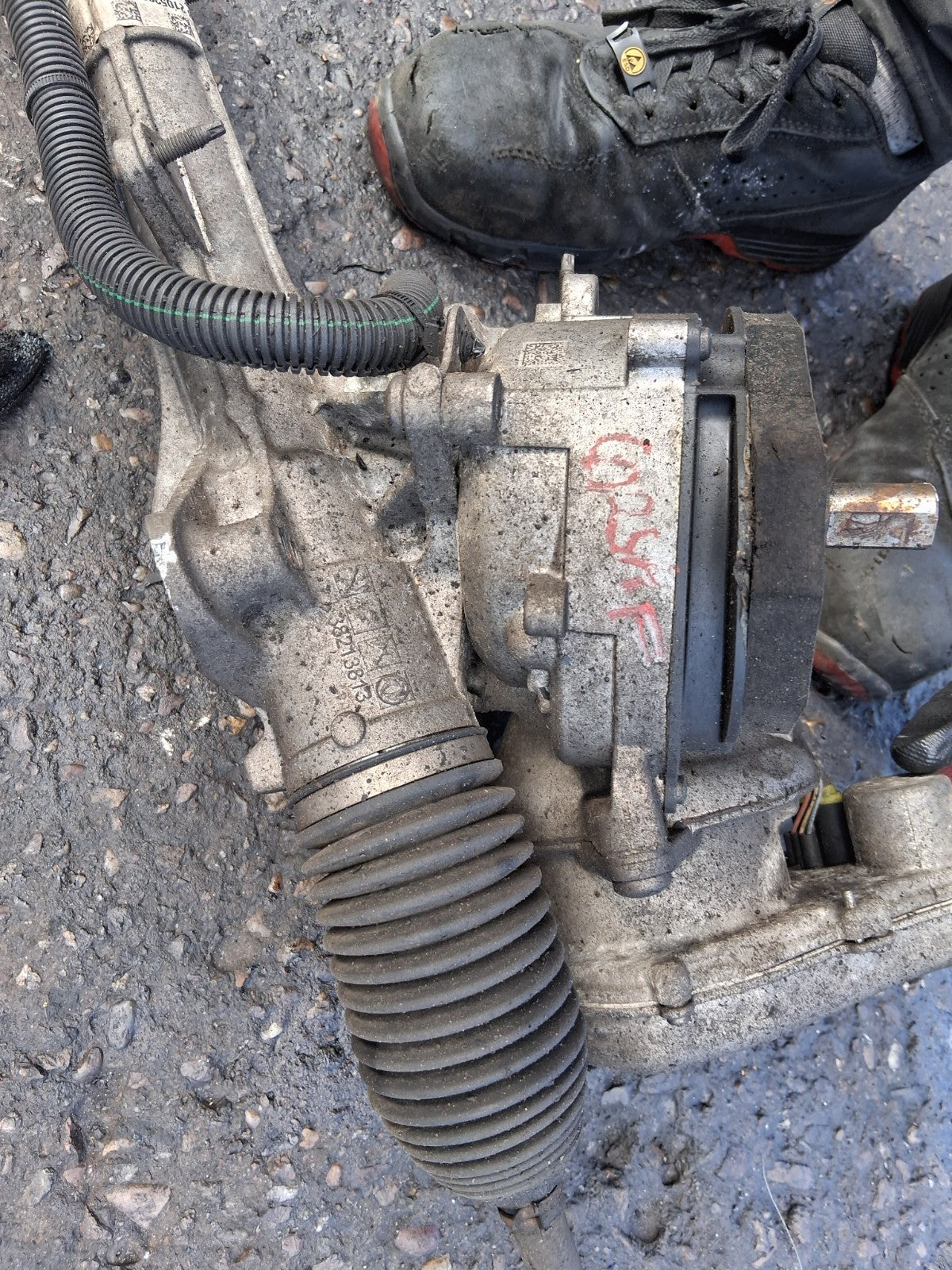 VAUXHALL CORSA F 2021 1.2 PETROL POWER STEERING RACK 38243125 9834749680