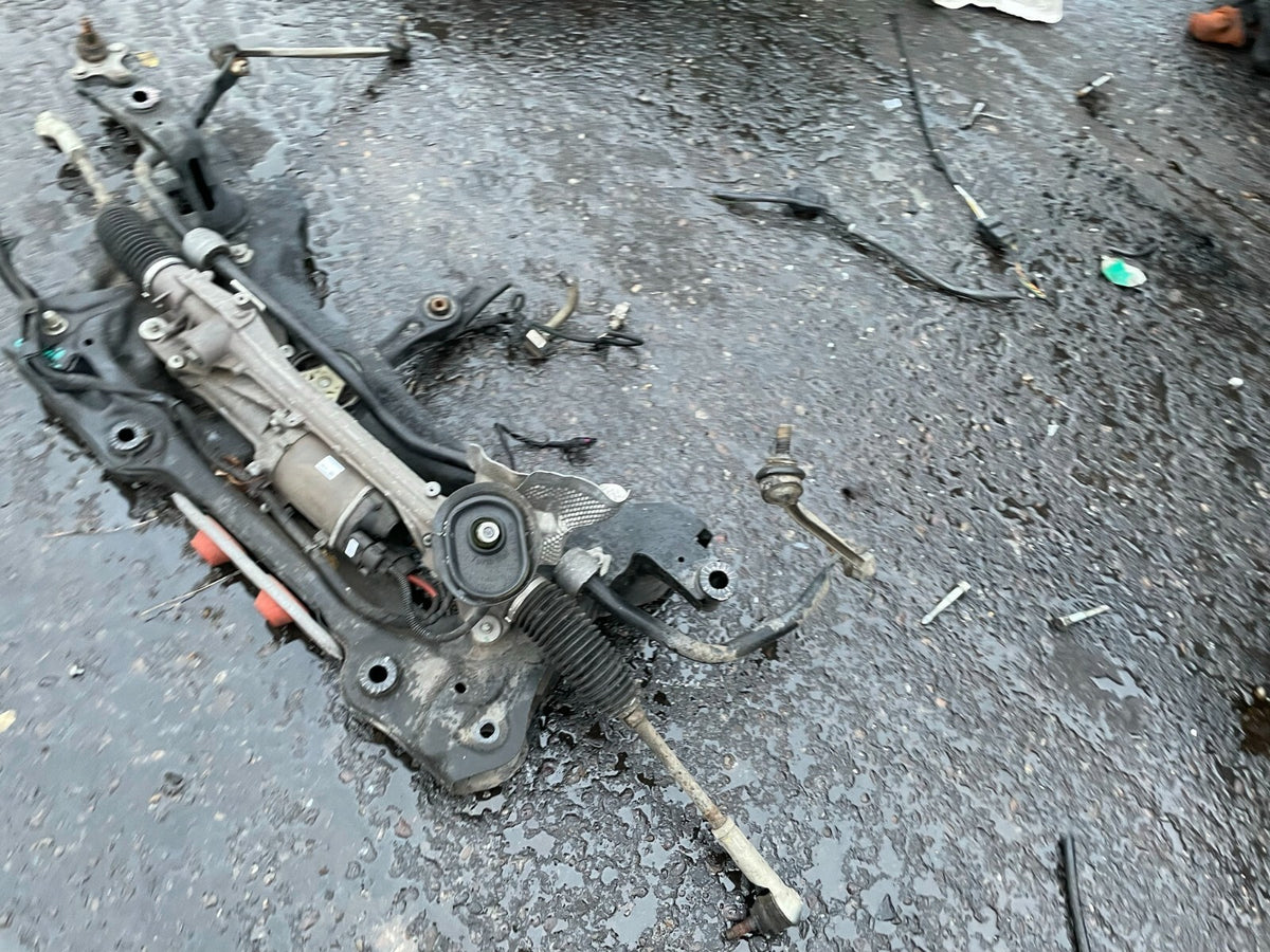 SKODA OCTAVIA MK3 5E 2019 1.5 PETROL FRONT SUB FRAME WITH STEERING RACK SUBFRAME